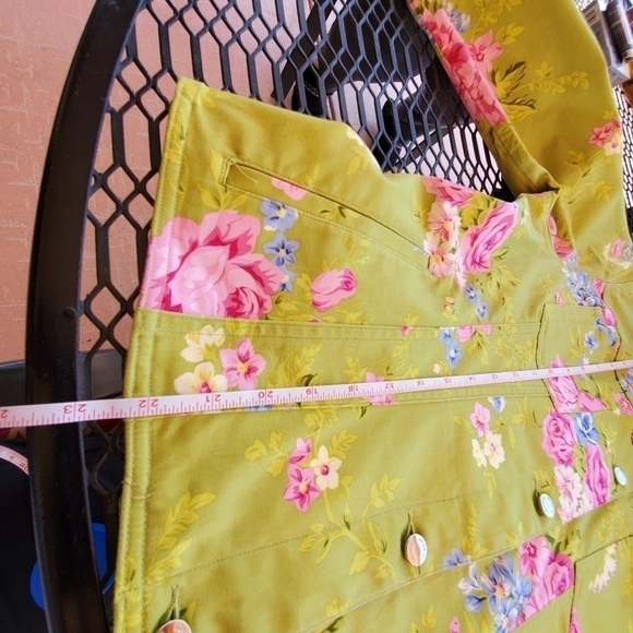 Jones New York Country Long Sleeve Colorful Sz M Jacket - Picture 13 of 13